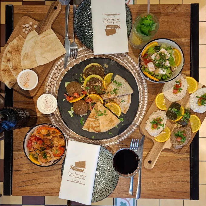 Mezza pour deux personnes