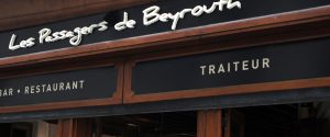 Les passagers de beyrouth - devanture